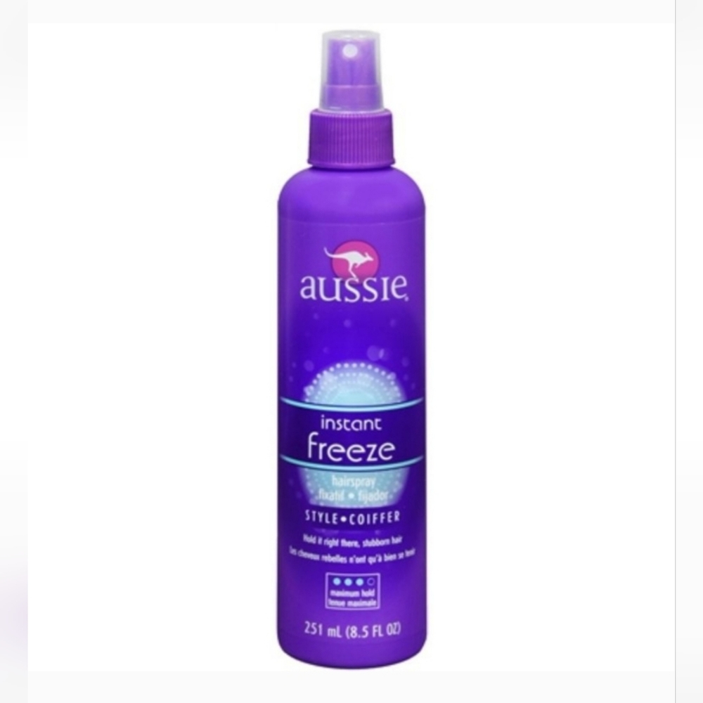 Aussie Instant Freeze Hair Spray Non-Aerosol Maximum Hold 8.50 oz